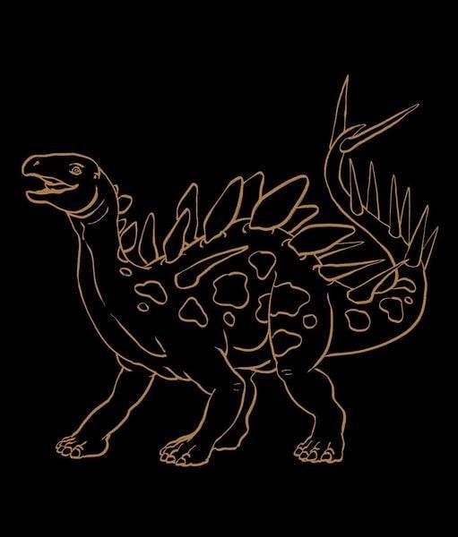 Metallic-Malen (mit Metallic-Buntstiften) - T-Rex World