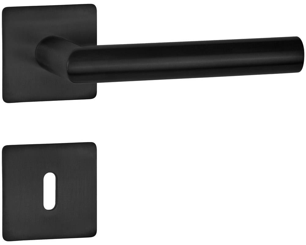 Hermat ZT - Drückergarnitur 1802 BASIC 02 *1802/2611.FL.BB-74PVD* mit MAGCLIP