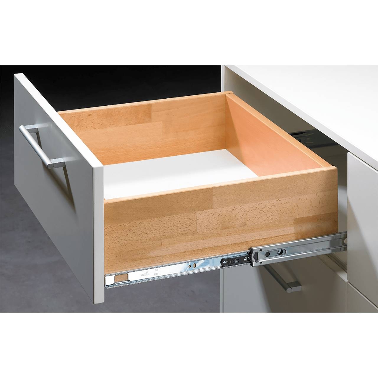 Kugel-Vollauszug KA 4532 BM Silent System Länge 500 mm, Belastbarkeit 35 kg