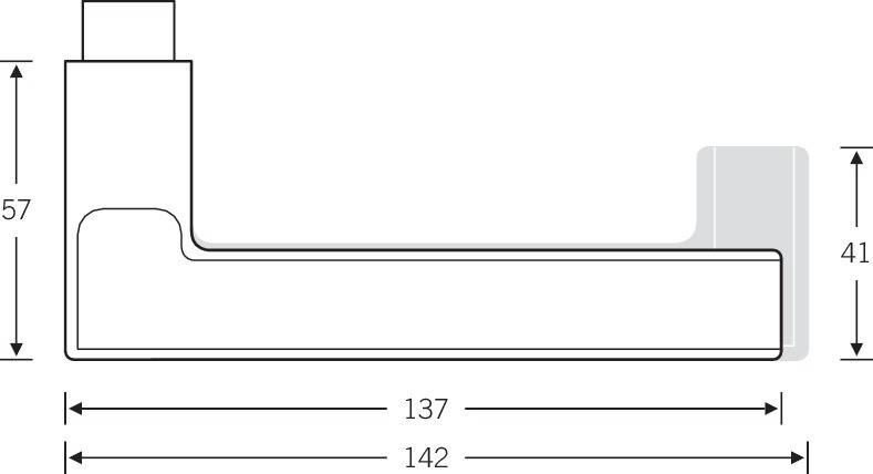 FSB OT-Drückergarnitur,mit Rosetten,rund 12 1035,PZ,DIN Links-Rechts,edelstahl