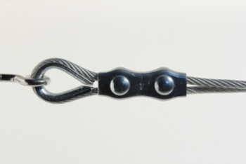 Vormann Seilkauschen bis 6 mm RF (V2A) 2 St