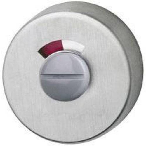 Hoppe Schlüsselrosettenpaar E42KVS, rund, WC/SS, 8mm, TS 37-42, F69