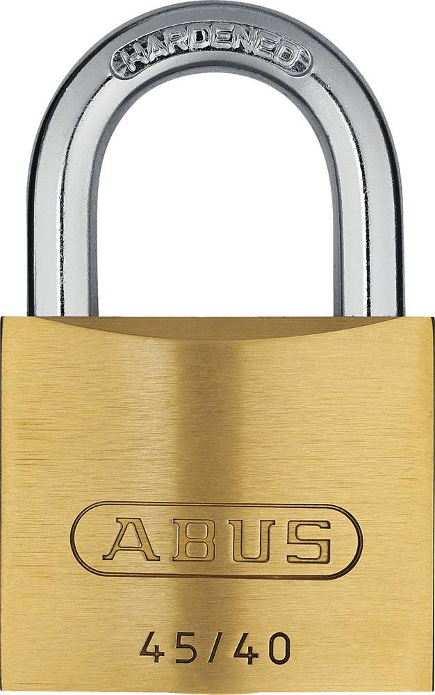 ABUS Hangschloss Messing 45/40 Quad-Pack