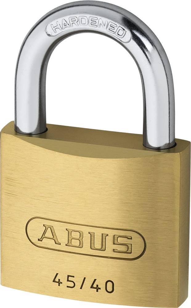ABUS Hangschloss Messing 45/40 Quad-Pack