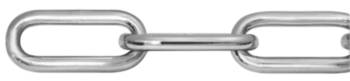 Vormann Rundstahlkette C-50 Stahl verzinkt 5,0x35x19 mm