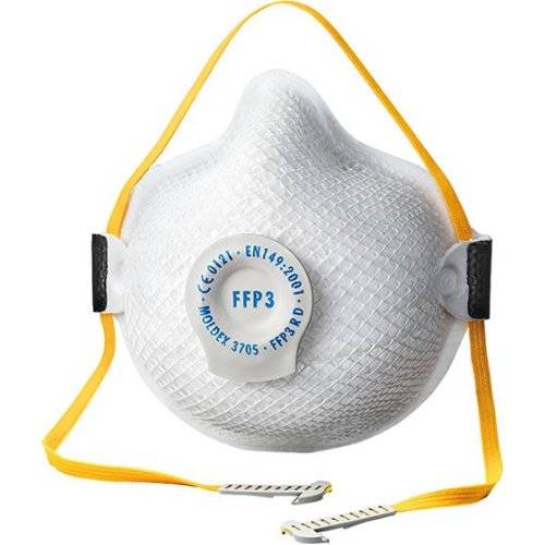 Moldex Atemschutzmaske FFP3 R D mit Klimaventil, Air Seal, einzel verpackt