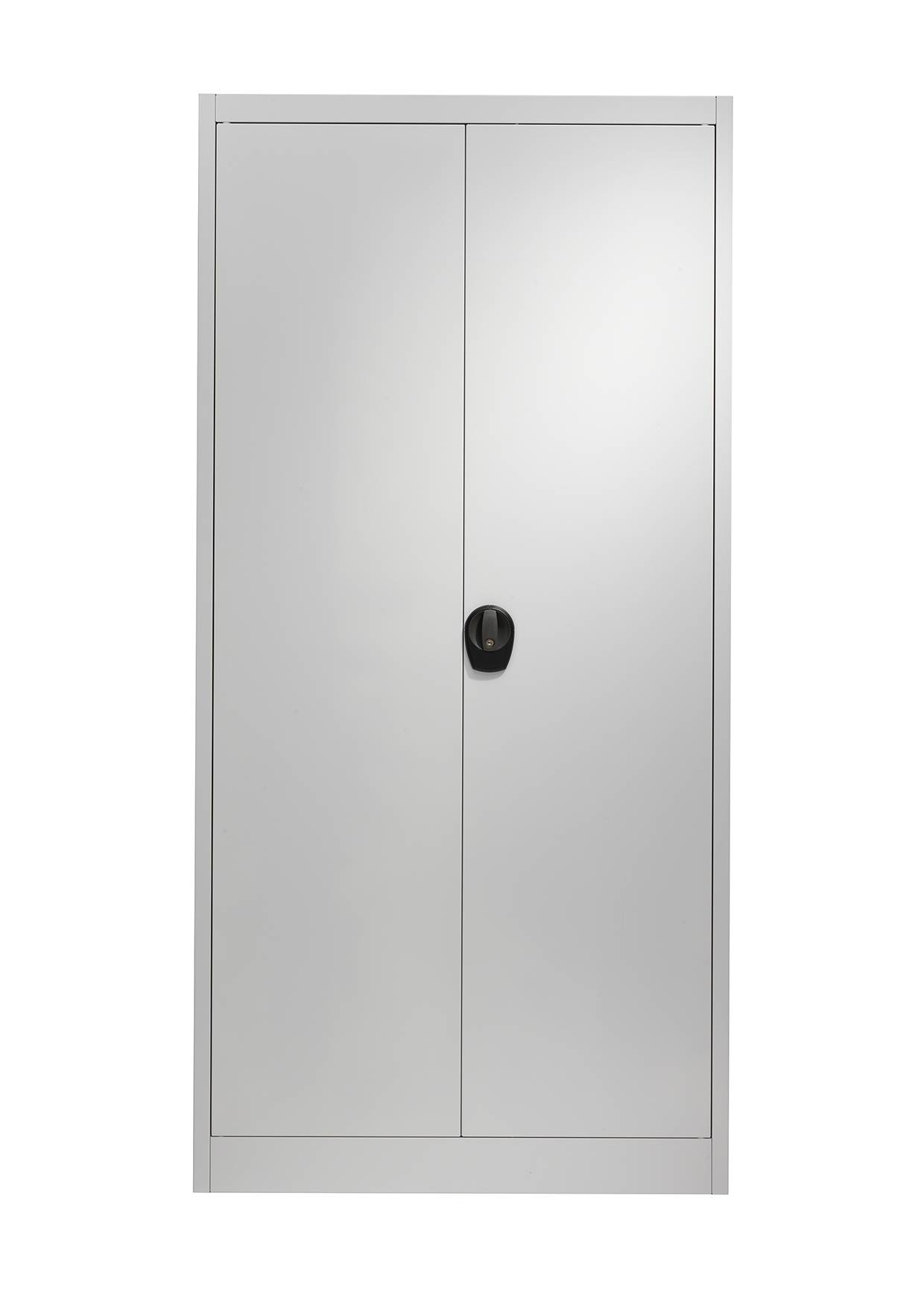 Mauser Flügeltürenschrank 7035/7035 4 verz. Böden