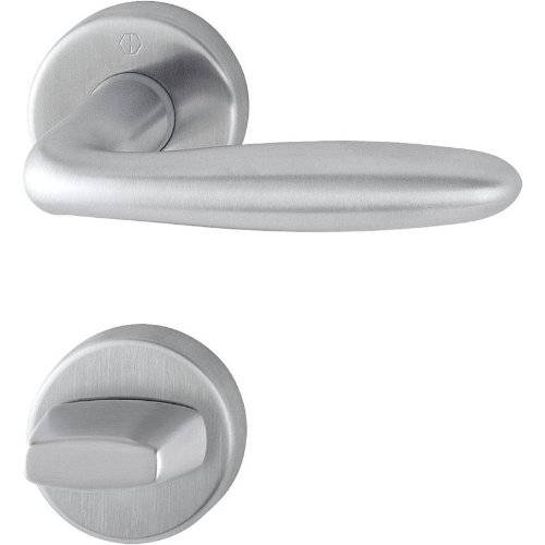 Hoppe Drückergarnitur Verona E1800Z/42KV/42KVS, WC/S, 8(8), F69, TS 37-42