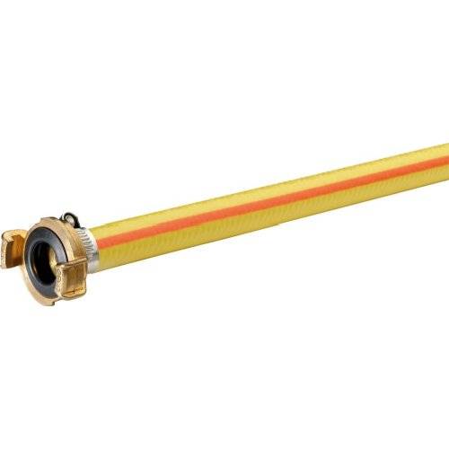 Wasserschlauch Plexus AT gelb, 1/2", 50m mit 2 Klauen-Kupplungen APD