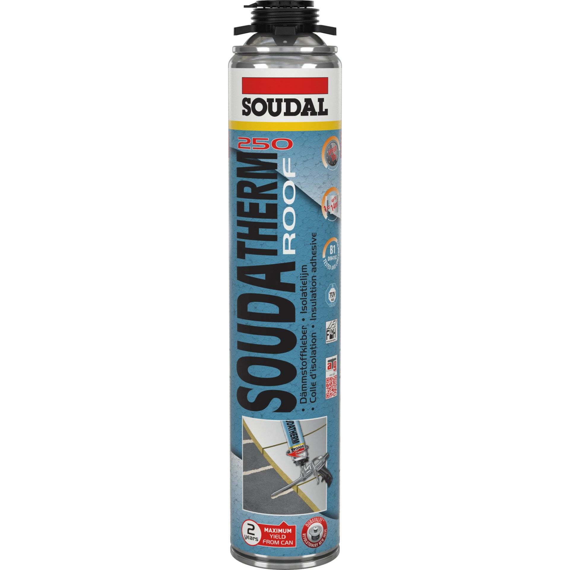 Soudal Soudatherm Roof 250 850ml Orange