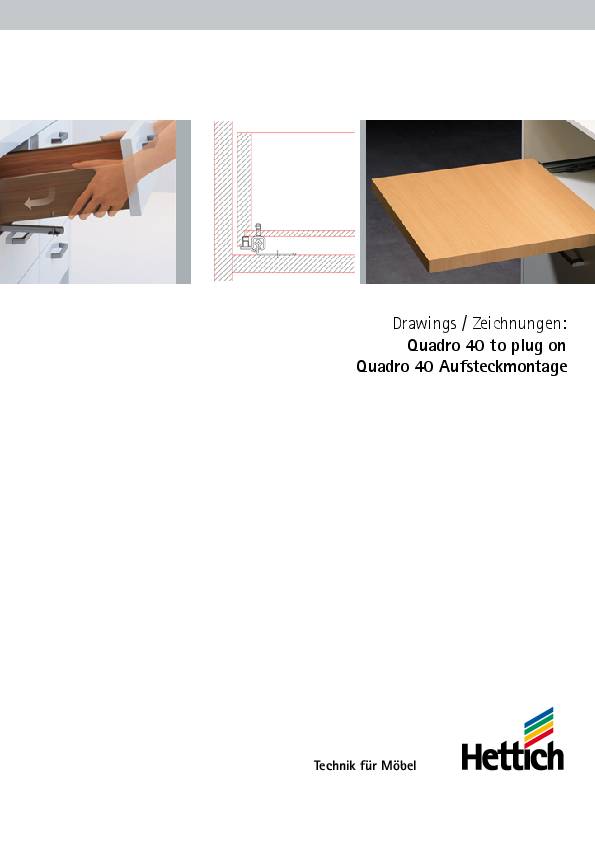 Quadro 40HB/1 Teilauszug 270-395mm für Bodenmontage