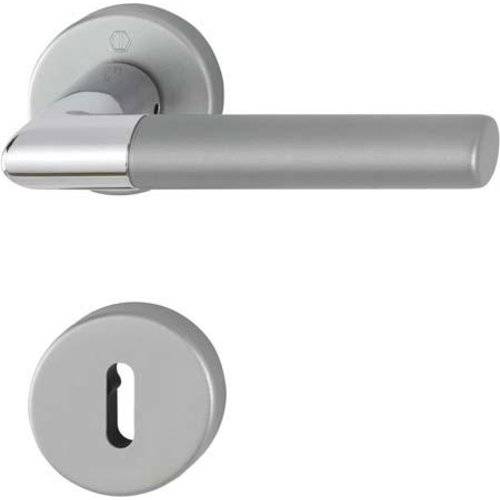 Hoppe Drückergarnitur Lecce 1405/42KV/42KVS, WC/S, 8(8), F49/F9-2, TS 37-42