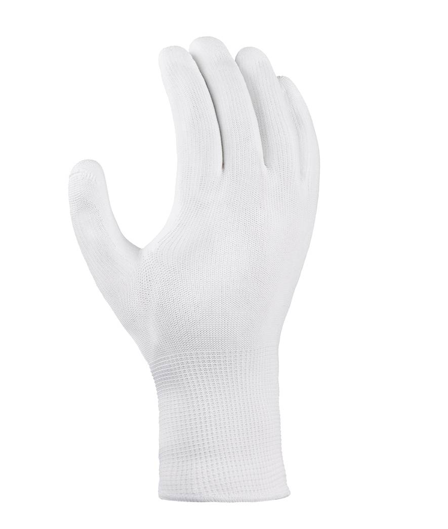 teXXor® Polyester-Strickhandschuhe POLYURETHAN BESCHICHTET weiß/weiß 10