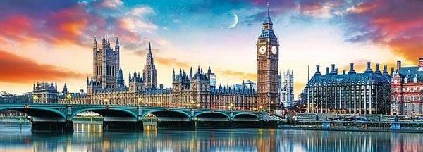 Puzzle 500 Panorama - Big Ben und London Palace