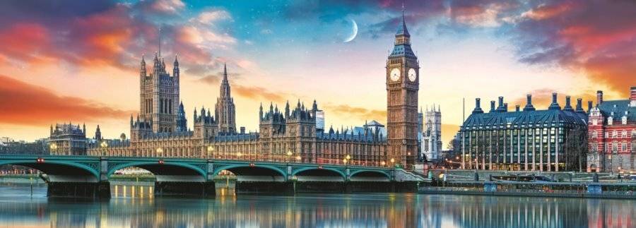 TREFL Panoramapuzzle Big Ben und der Palast von Westminster 500 Teile