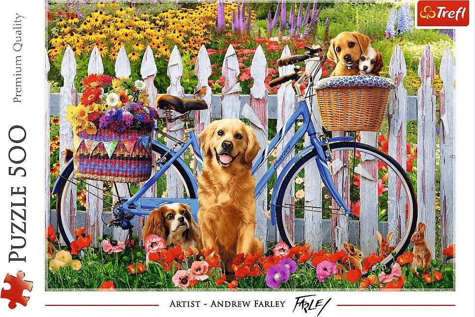 TREFL Puzzle Hund Abenteuer 500 Teile