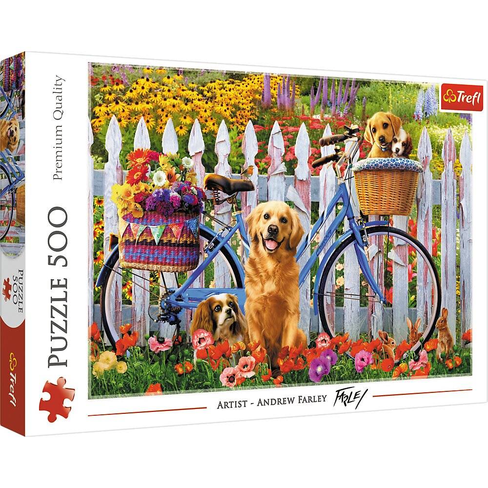TREFL Puzzle Hund Abenteuer 500 Teile
