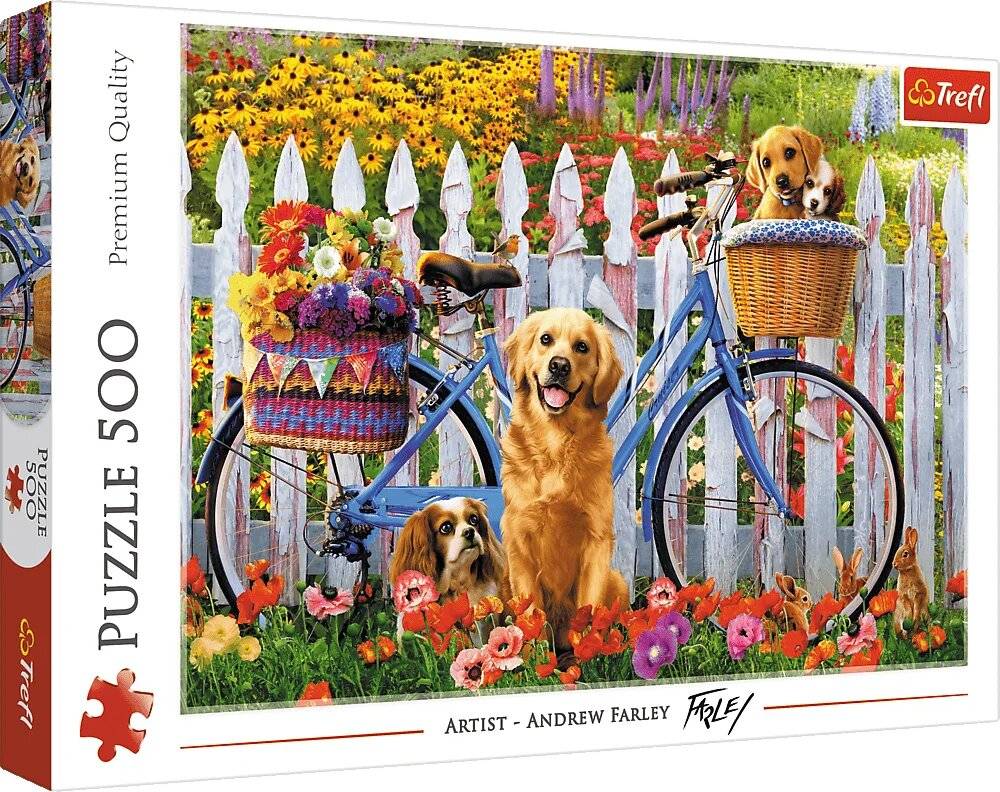 TREFL Puzzle Hund Abenteuer 500 Teile