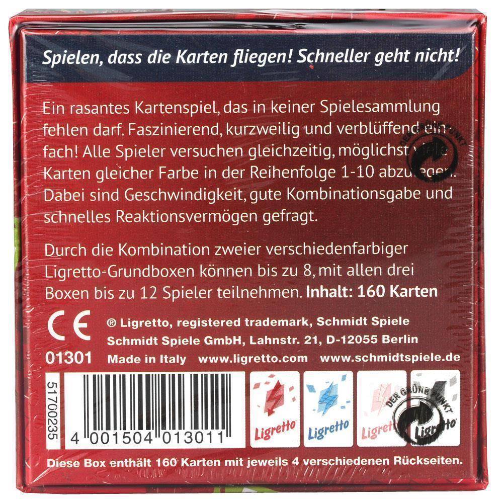 Schmidt Spiele Ligretto 8 Spieler - Vorteilspack (grün + rot)