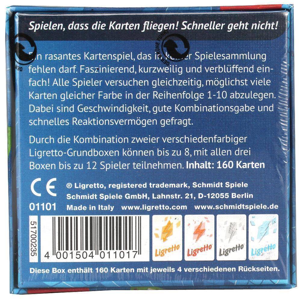 Schmidt Spiele Ligretto 8 Spieler - Vorteilspack (blau + grün)