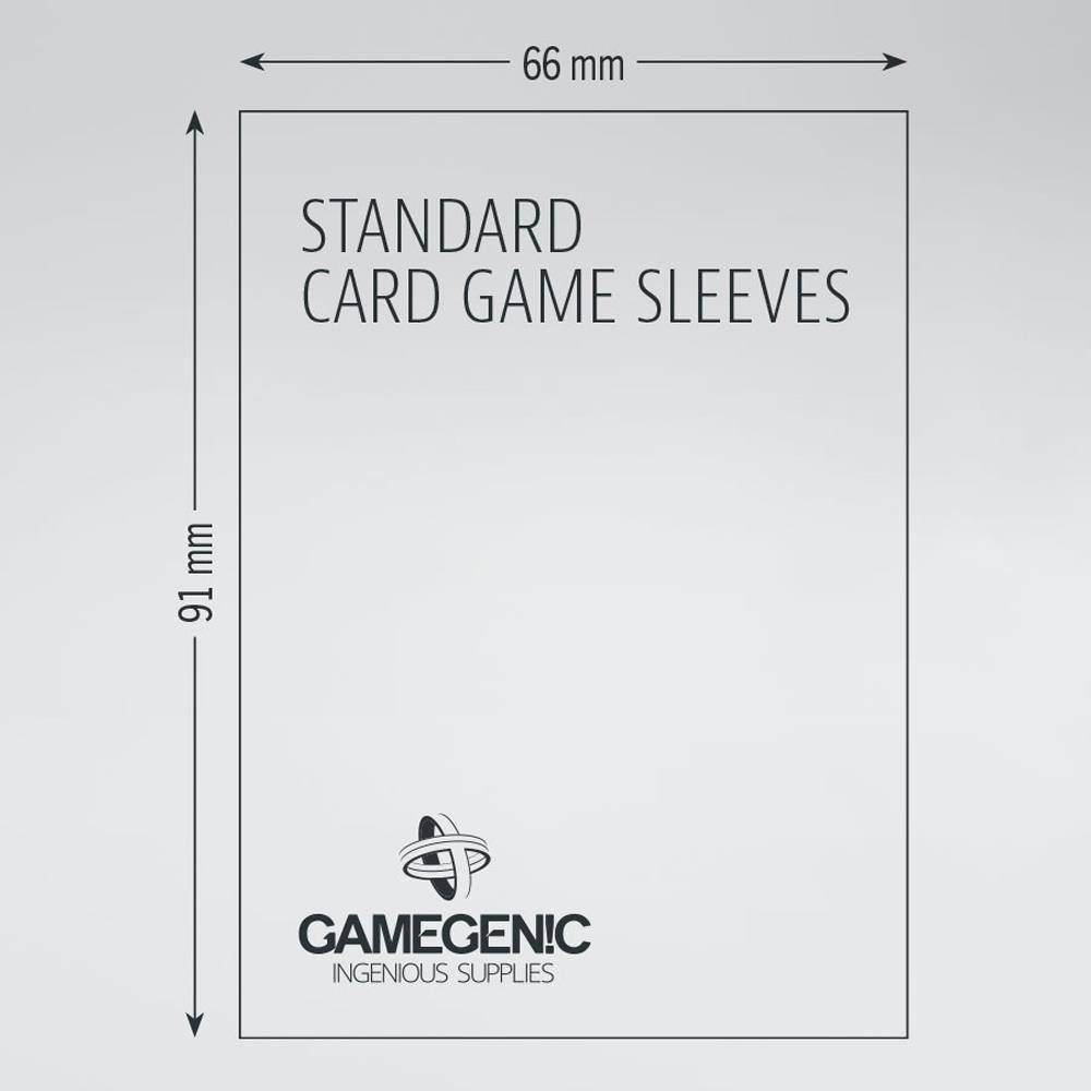 Gamegenic Matte Card Sleeves Kartenschutzhüllen 66x91mm (500 Stück) Vorteilspack