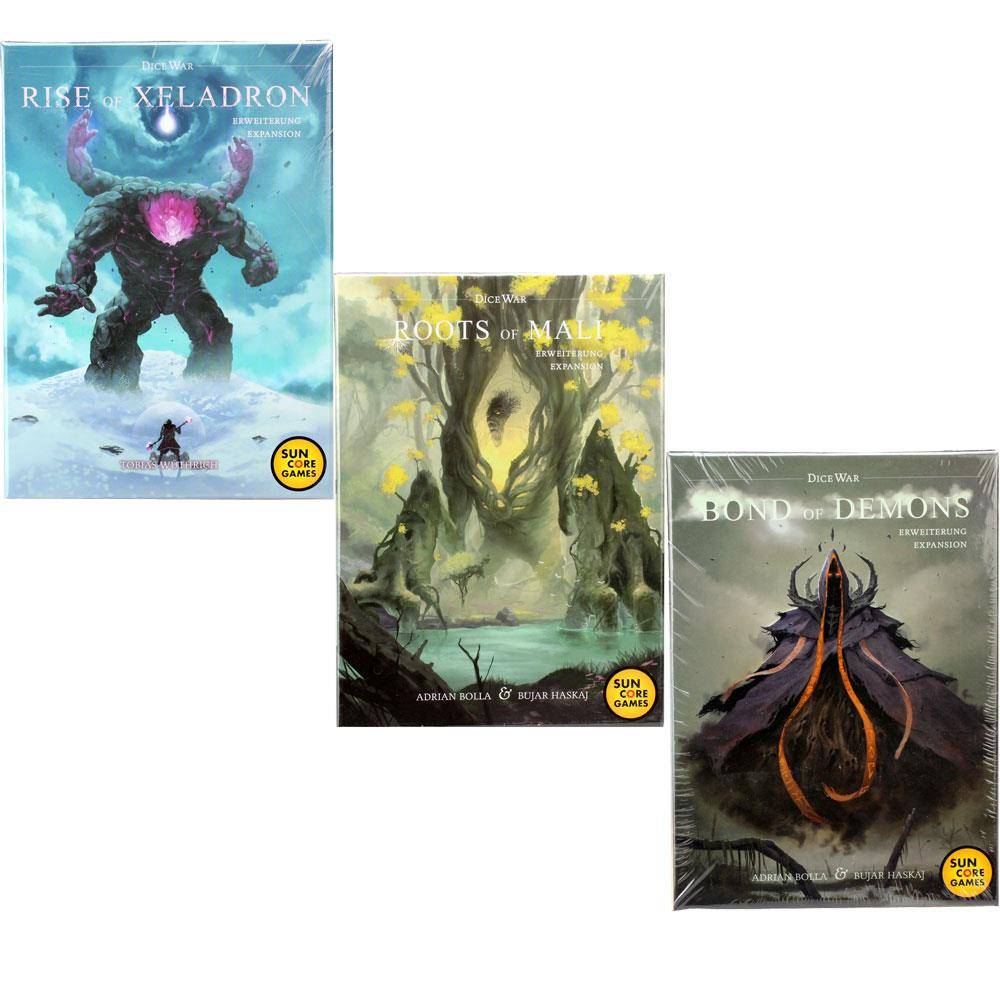 Suncoregames DiceWar - Mali + Demons + Xeladron Erweiterung - Vorteilspack