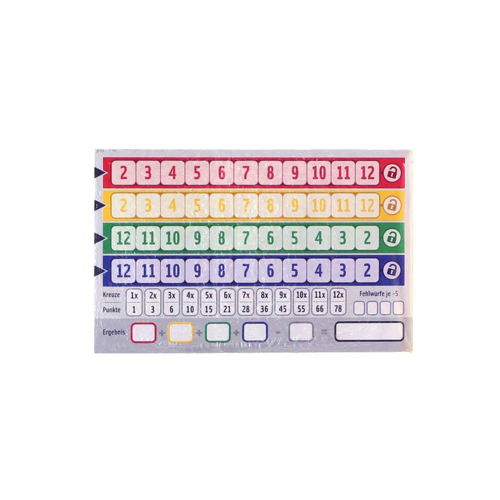 NSV Qwixx 5x 2 Zusatzblöcke - Vorteilspack