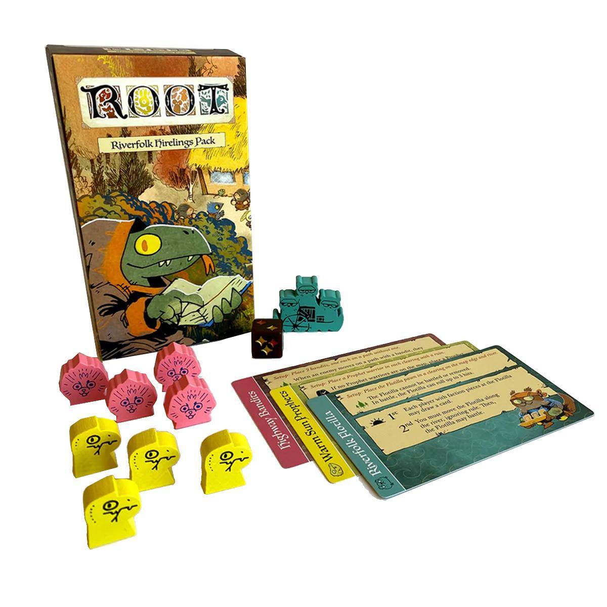 Leder Games Root - Riverfolk Hirelings Pack (EN)