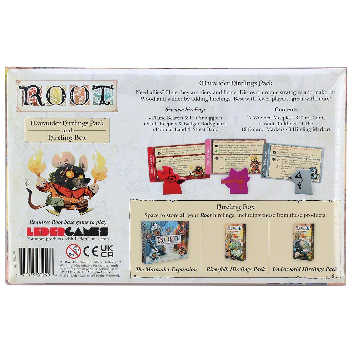 Leder Games Root - Marauder Hirelings Pack & Hireling Box (EN)