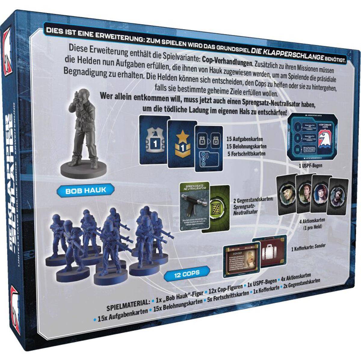HeidelBÄR Games Die Klapperschlange: United States Police Force - Erweiterung