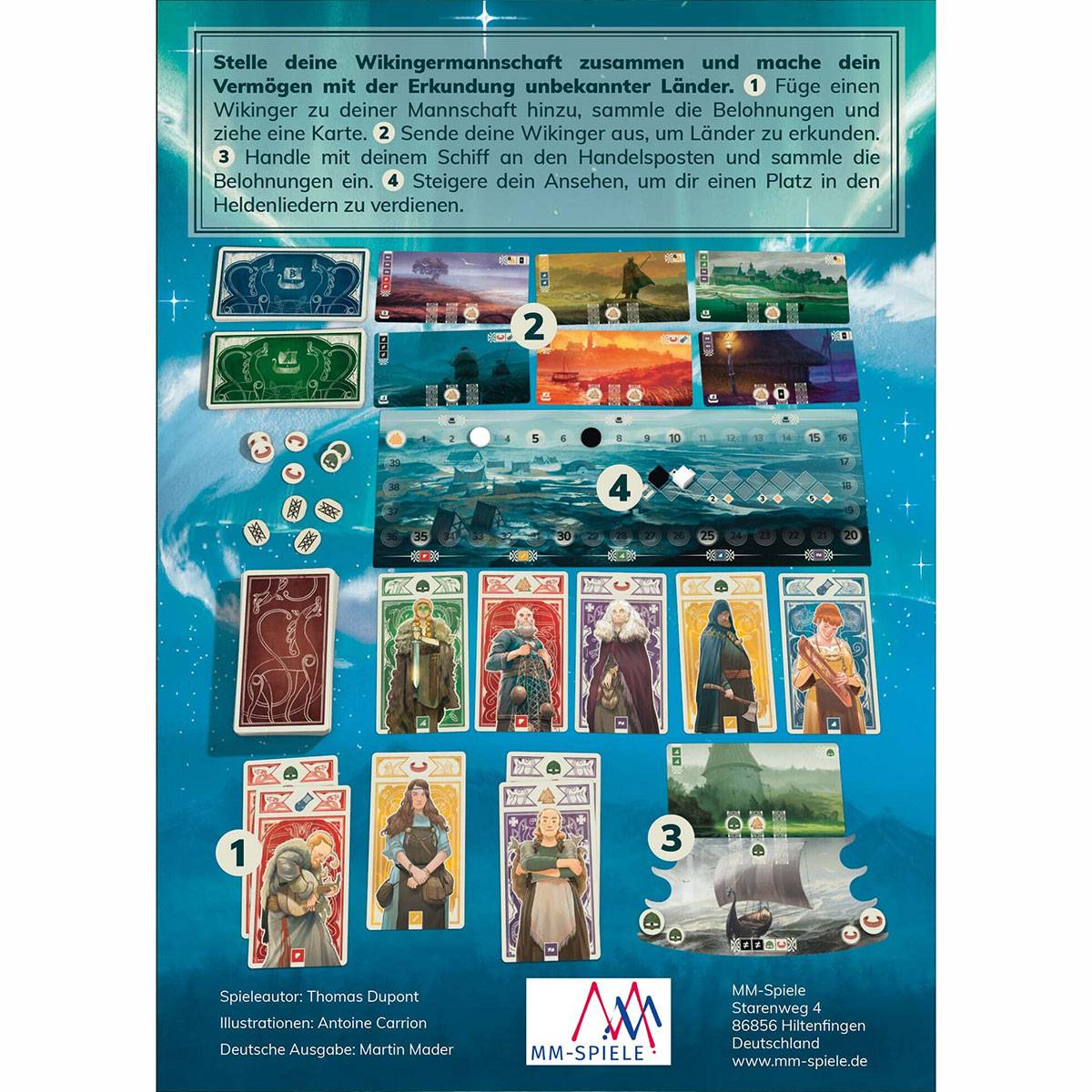 MM-Spiele Knarr - Kartenspiel (+)