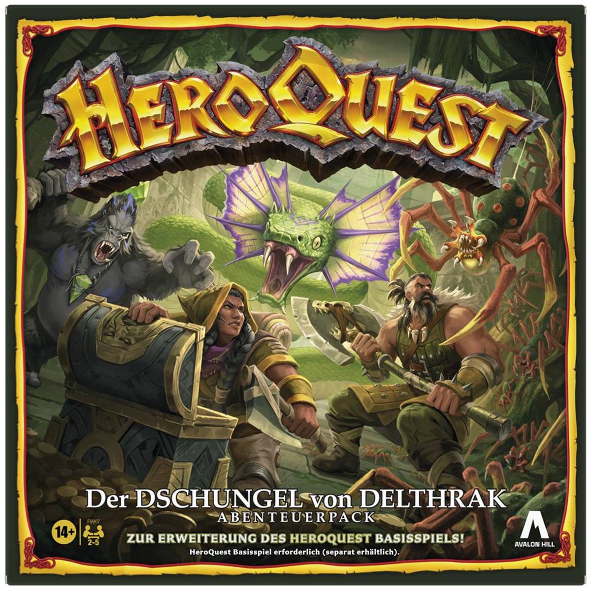 HeroQuest Der Dschungel von Delthrak Abenteuerpack (DE) - Erweiterung