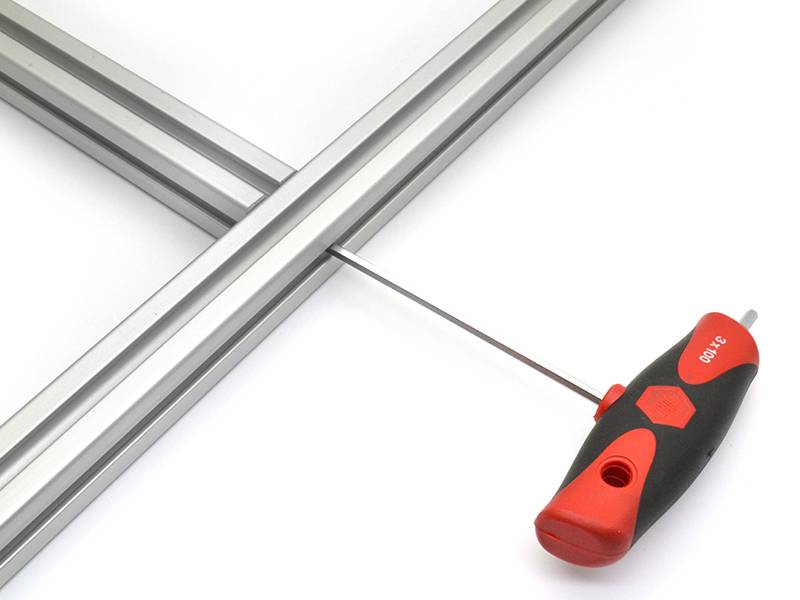 Standardverbinder 20 I-Typ Nut 5 inkl. Befestigungssatz