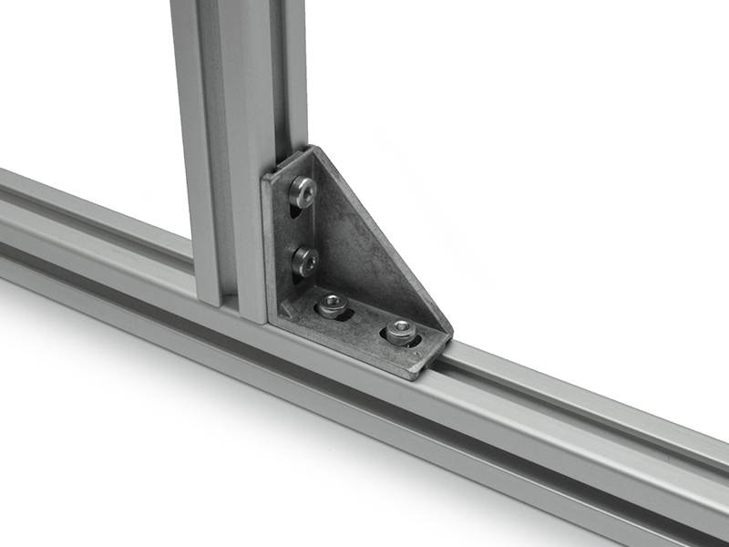 Winkel 20x40 I-Typ Nut 5 inkl. Befestigungssatz