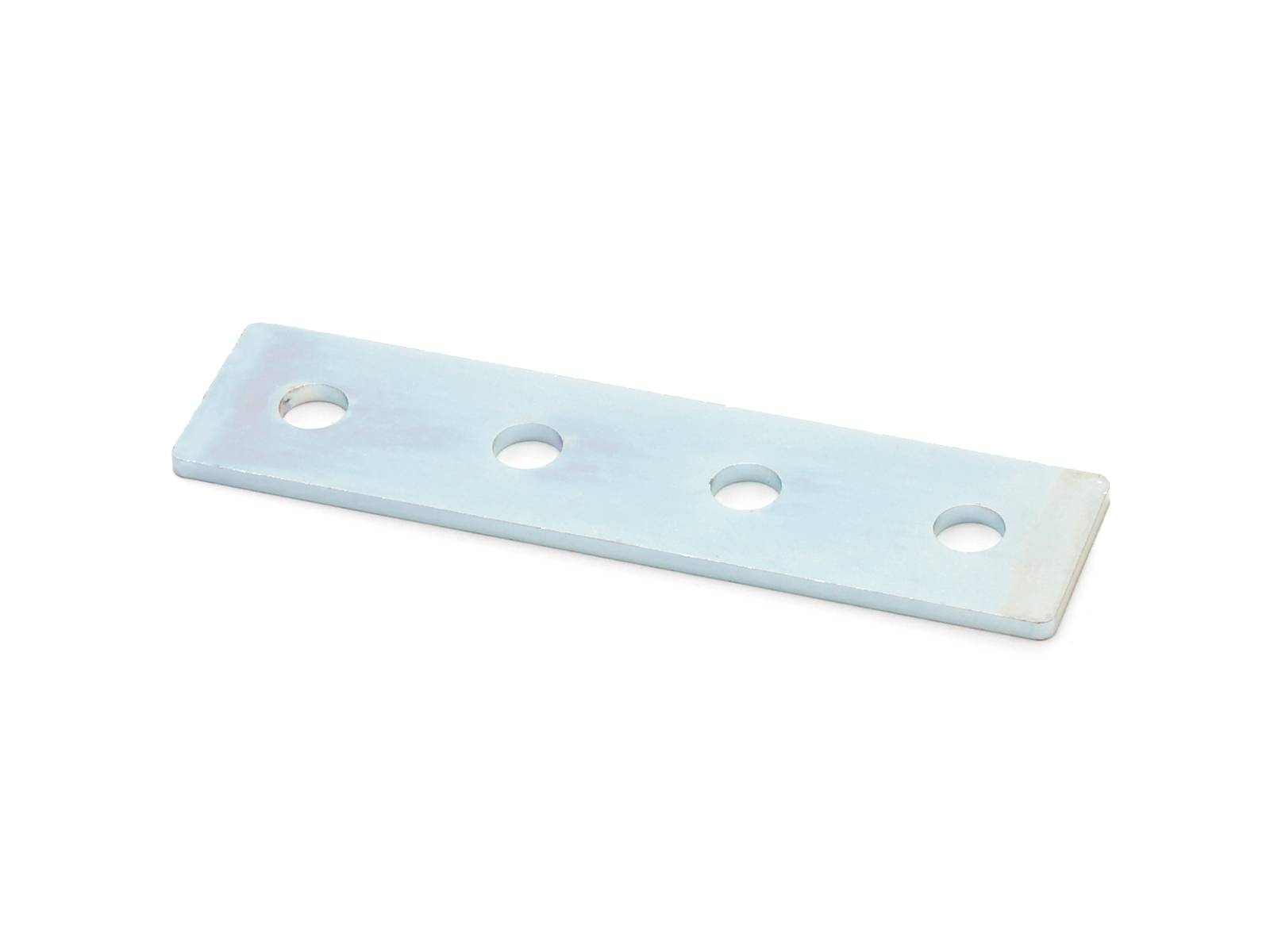 Verbinderplatte I-Typ Nut 5, 20x80mm, Stahl 2mm galvanisch verzinkt