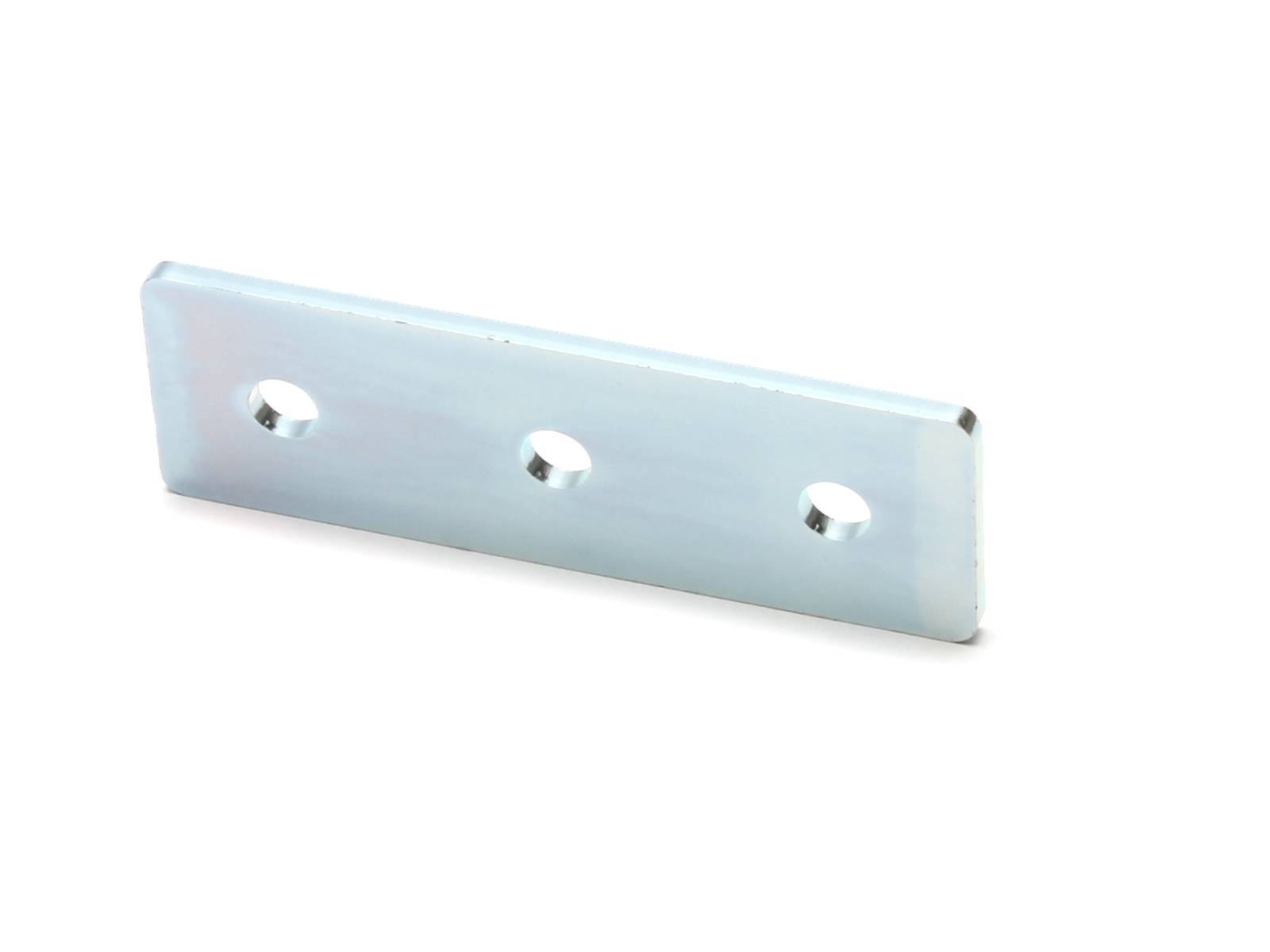 Verbinderplatte I-Typ Nut 5, 20x60mm, Stahl 2mm galvanisch verzinkt