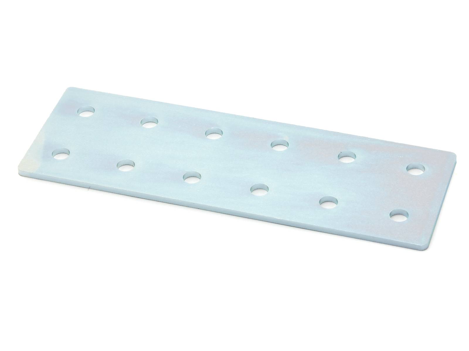 Verbinderplatte I-Typ Nut 5, 40x120mm, Stahl 2mm galvanisch verzinkt