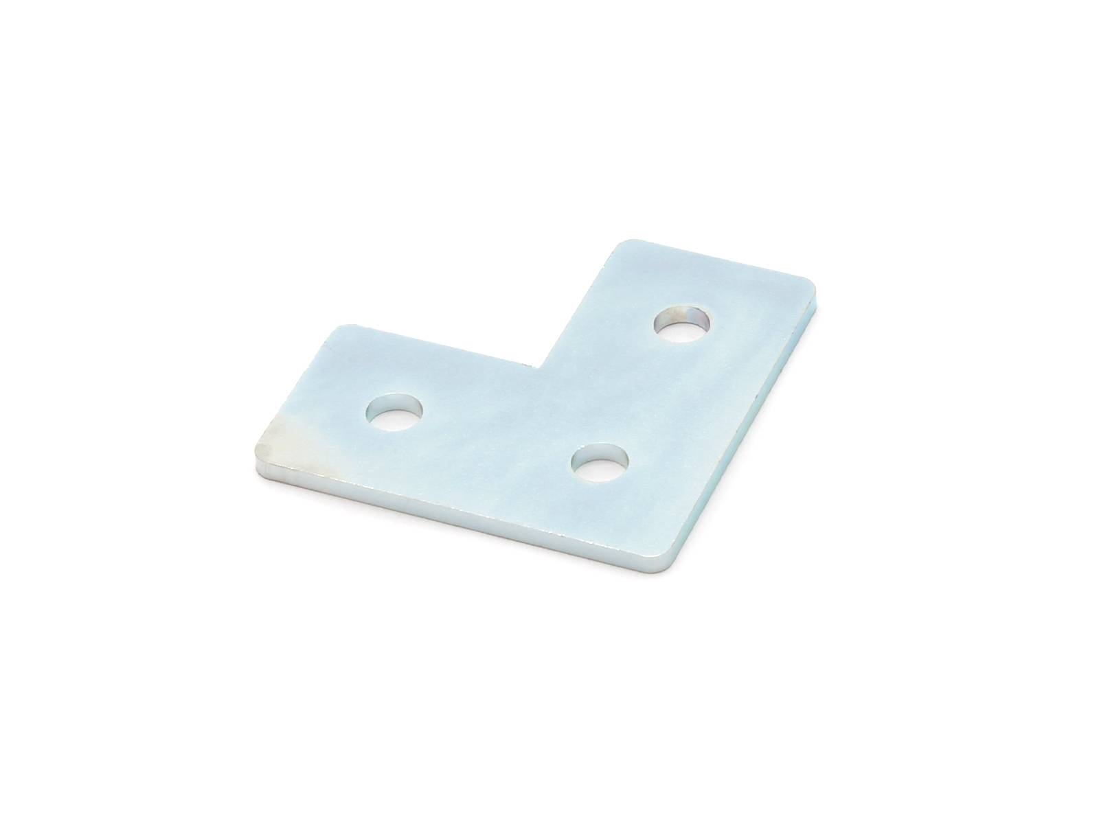 Verbinderplatte I-Typ Nut 5, L - 20x40x40mm, Stahl 2mm galvanisch verzinkt