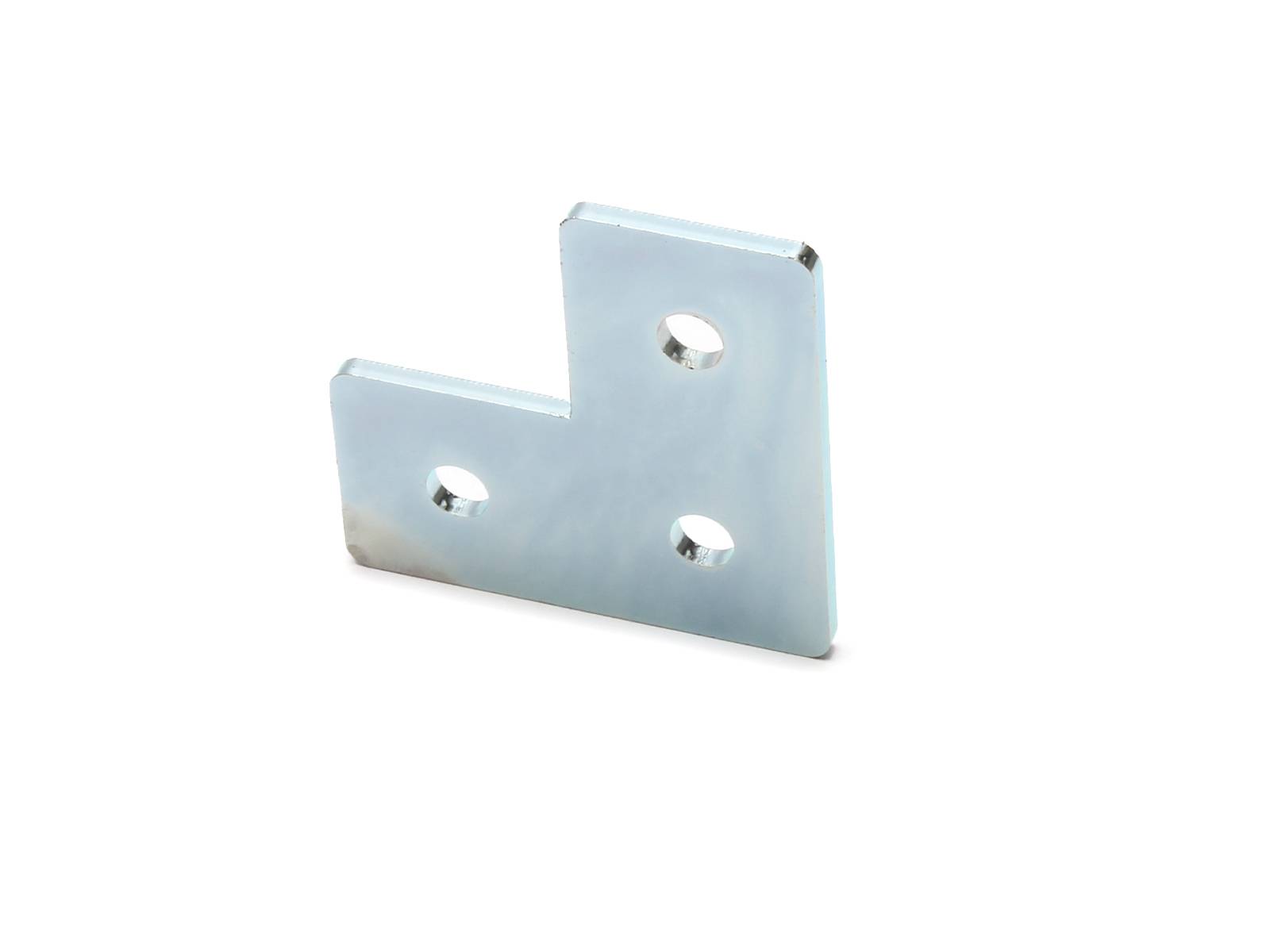 Verbinderplatte I-Typ Nut 5, L - 20x40x40mm, Stahl 2mm galvanisch verzinkt