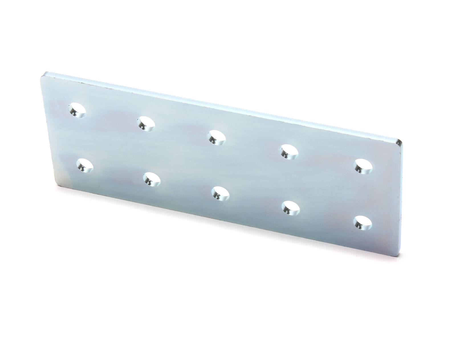 Verbinderplatte I-Typ Nut 5, 40x100mm, Stahl 2mm galvanisch verzinkt