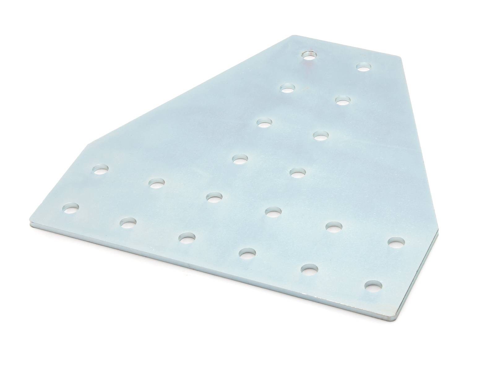 Verbinderplatte I-Typ Nut 5, TD - 40x120x120mm, Stahl 2mm galvanisch verzinkt