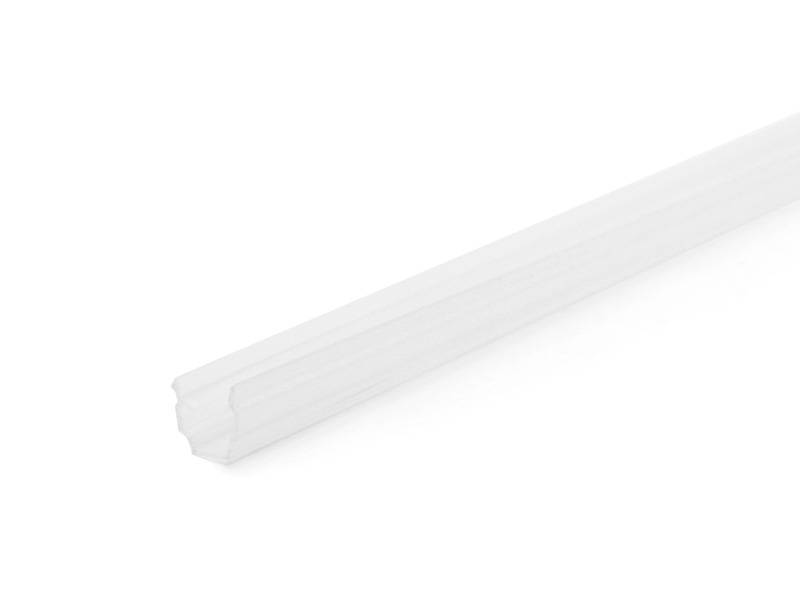Abdeck & Einfaßprofil TRANSPARENT I-Typ Nut 5, Länge 1 Meter