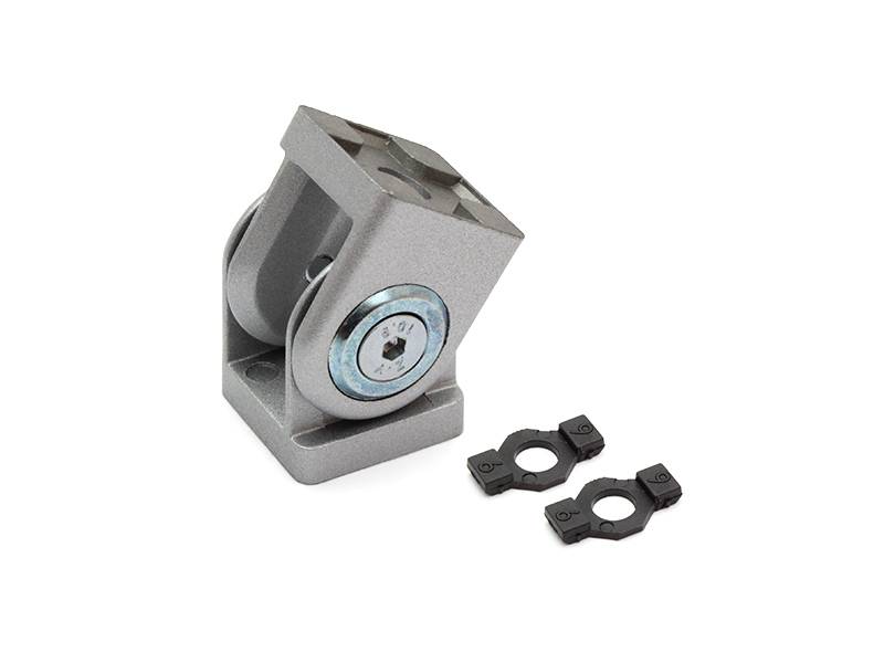 Gelenk 20 I-Typ Nut 5 inkl. Befestigungssatz für Nut-Kern