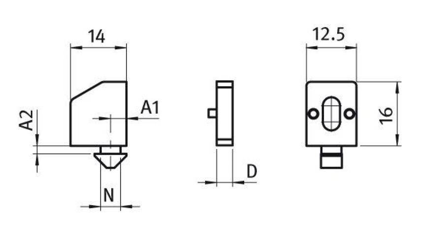 Uni Block I-Typ Nut 5