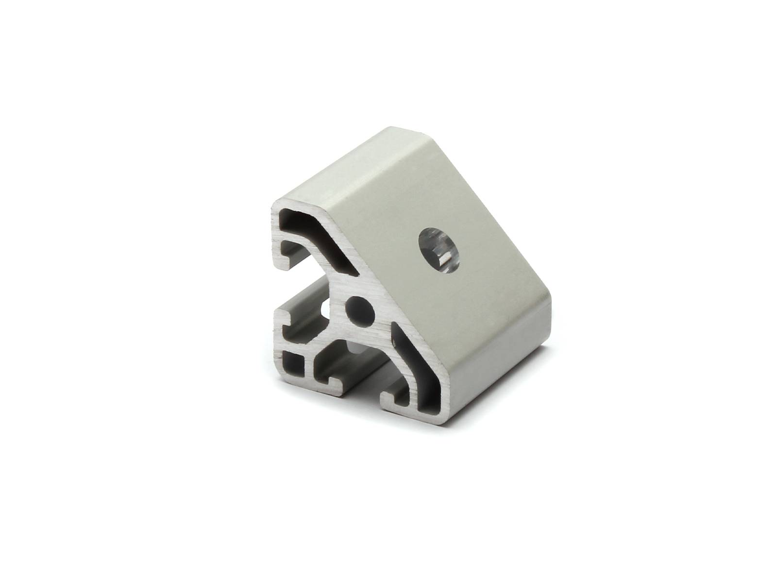 Winkelelement 30 I-Typ Nut 6 für 45 Grad Fachwerk-Knotenpunkte