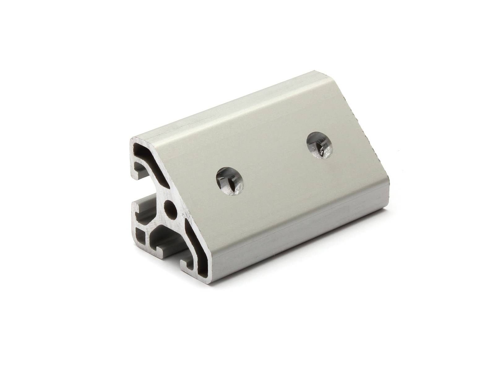 Winkelelement 30x60 I-Typ Nut 6 für 45 Grad Fachwerk-Knotenpunkte