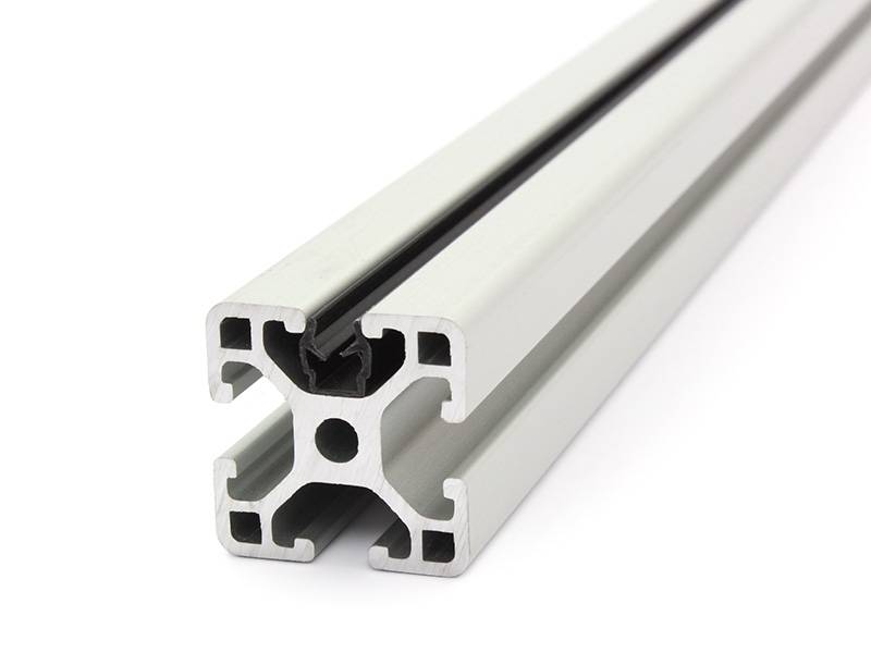 Abdeck- & Einfassprofil schwarz I-Typ Nut 6 Länge 1 Meter