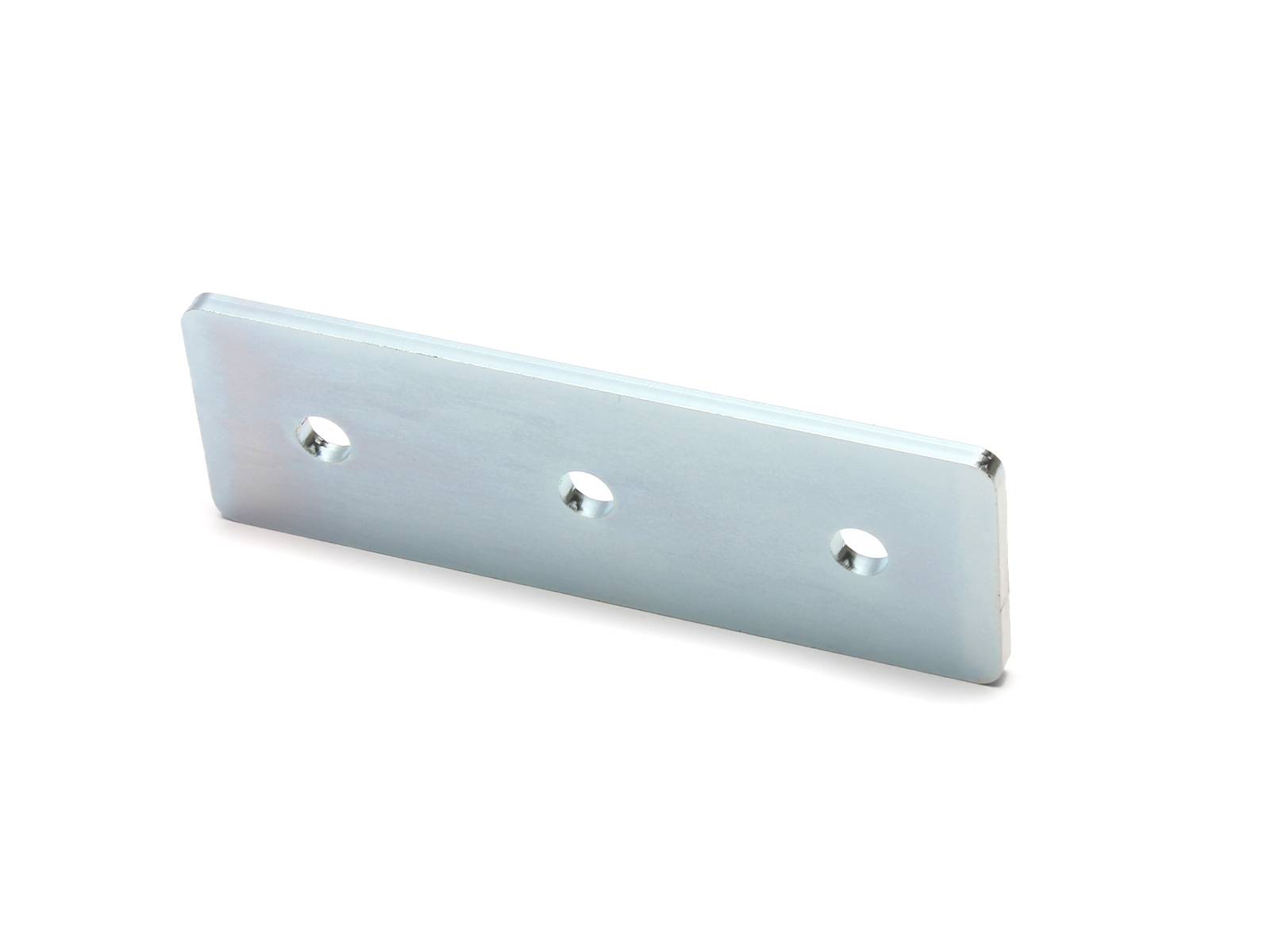 Verbinderplatte I-Typ Nut 6, 30x90mm, Stahl 3mm galvanisch verzinkt