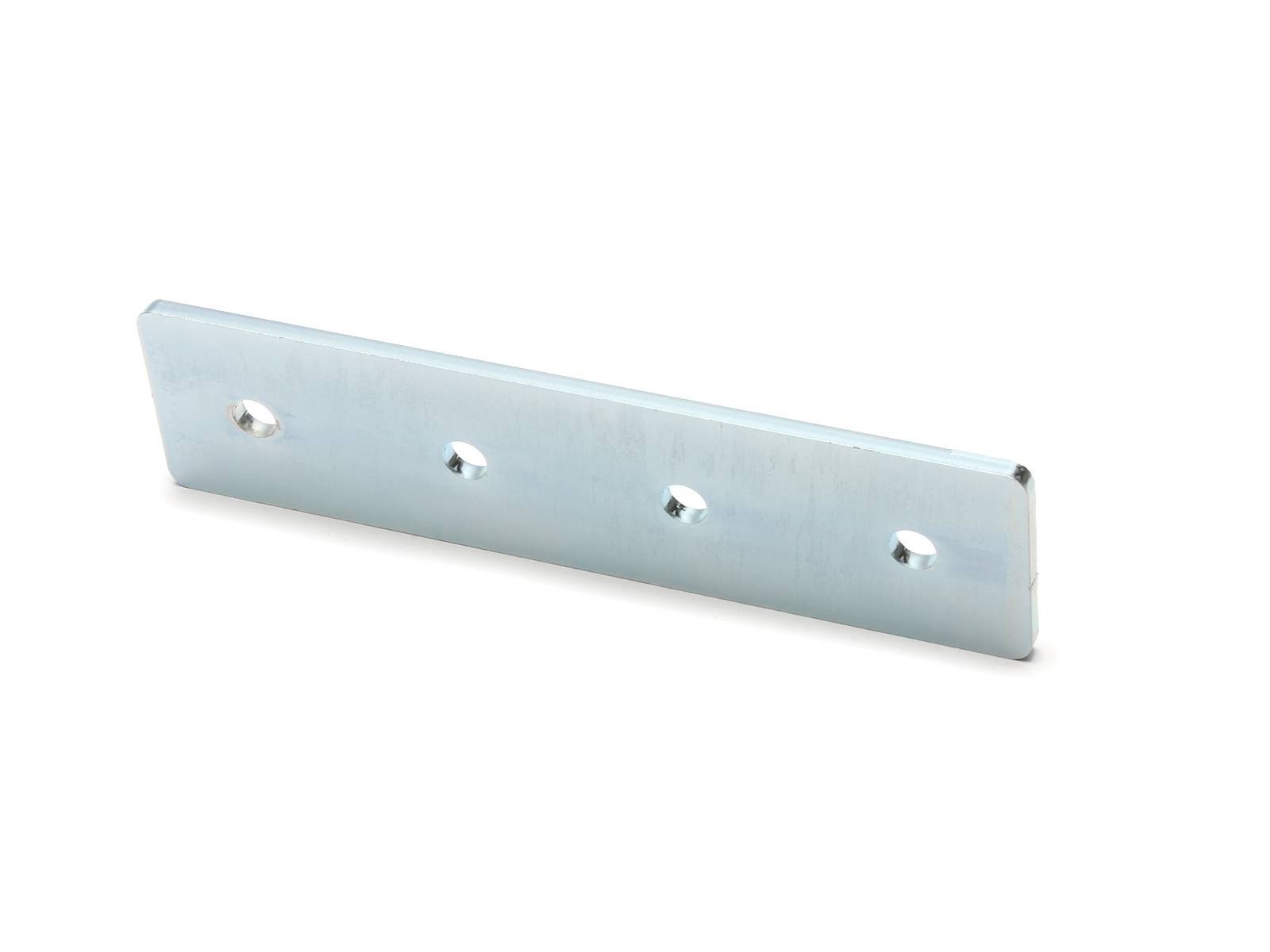 Verbinderplatte I-Typ Nut 6, 30x120mm, Stahl 3mm galvanisch verzinkt
