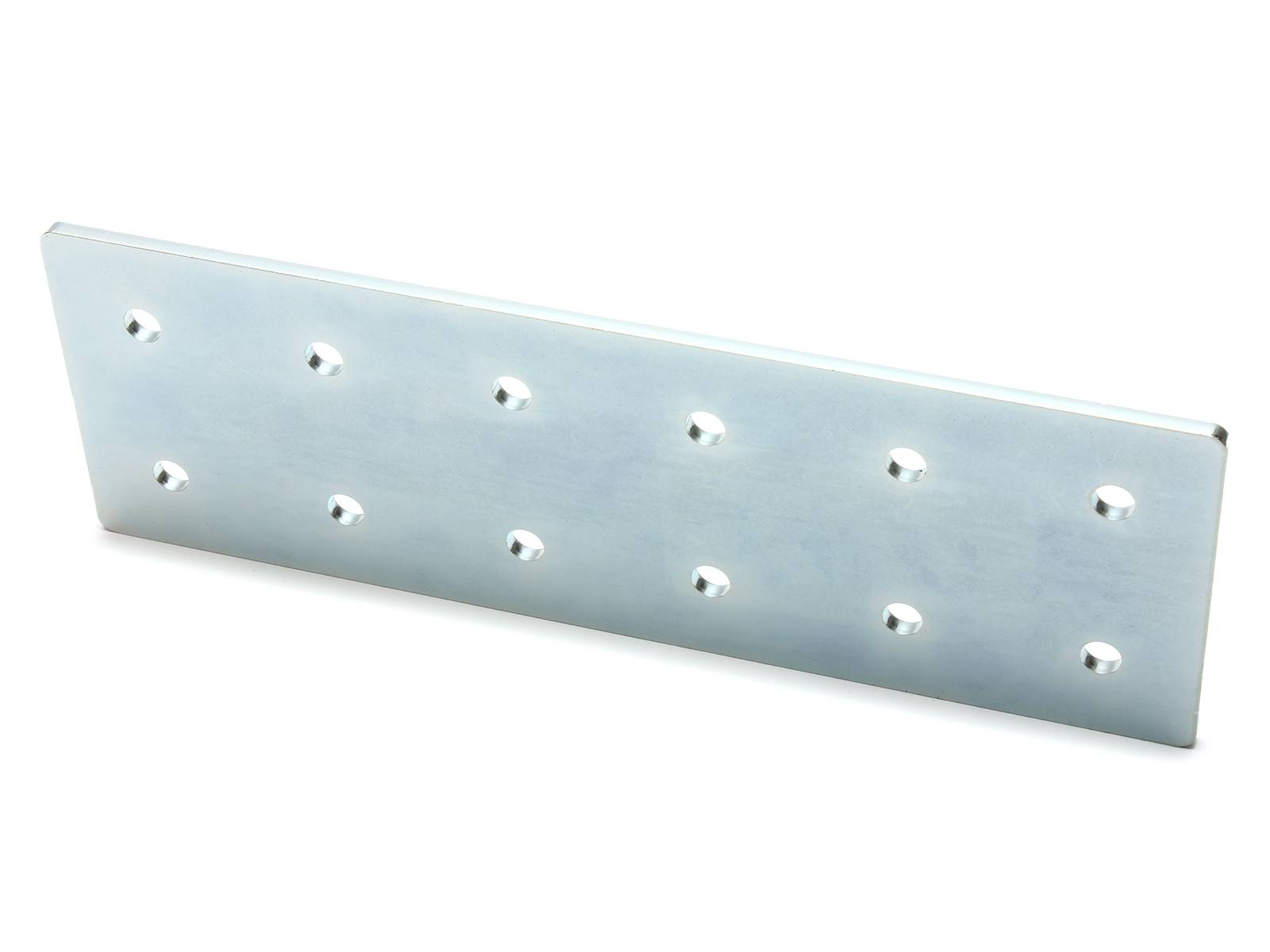Verbinderplatte I-Typ Nut 6, 60x180mm, Stahl 3mm galvanisch verzinkt